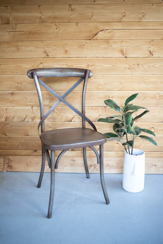 Cross back chair - The Nifty Decor