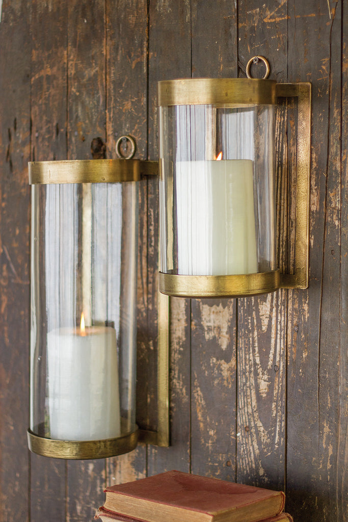 Wall mounted hurricane - The Nifty Decor