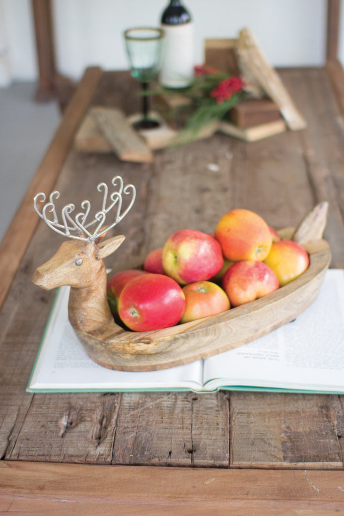 Reindeer bowl - The Nifty Decor