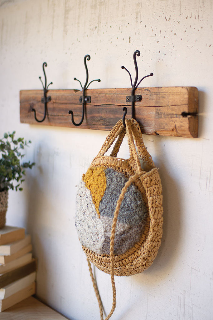 Three hand forged hangers - The Nifty Decor