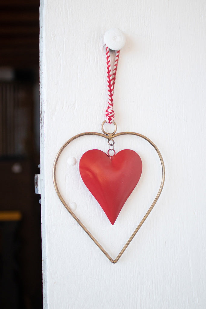 Heart door hanger - The Nifty Decor