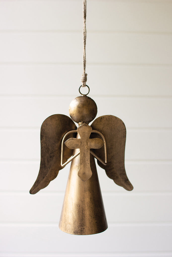 Brass angel door hanger - The Nifty Decor