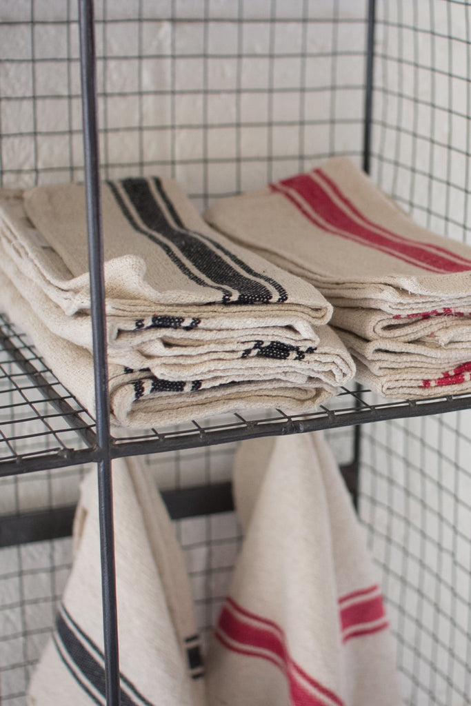 Cotton kitchen towels, set of 6 - The Nifty Decor