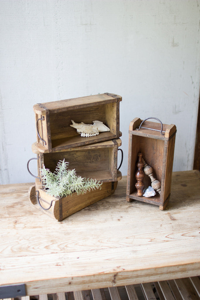 Brick mold with iron handles - The Nifty Decor