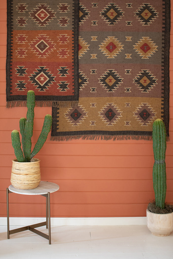 Wool & jute kilim runner - The Nifty Decor