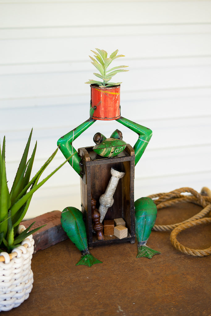 Brick mold flower pot - The Nifty Decor