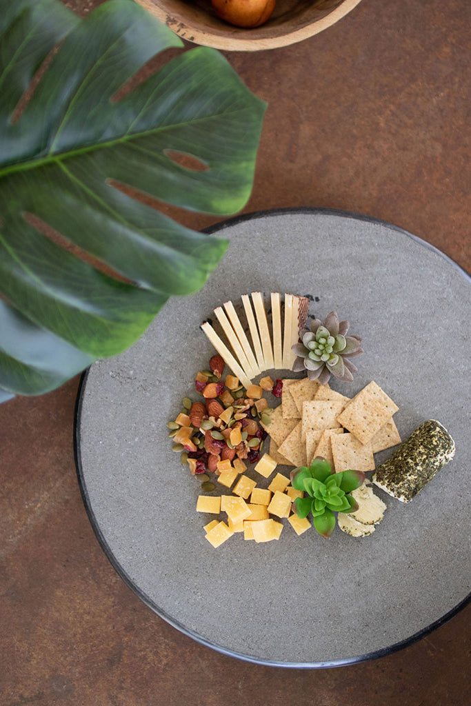 Lava stone lazy susan - The Nifty Decor