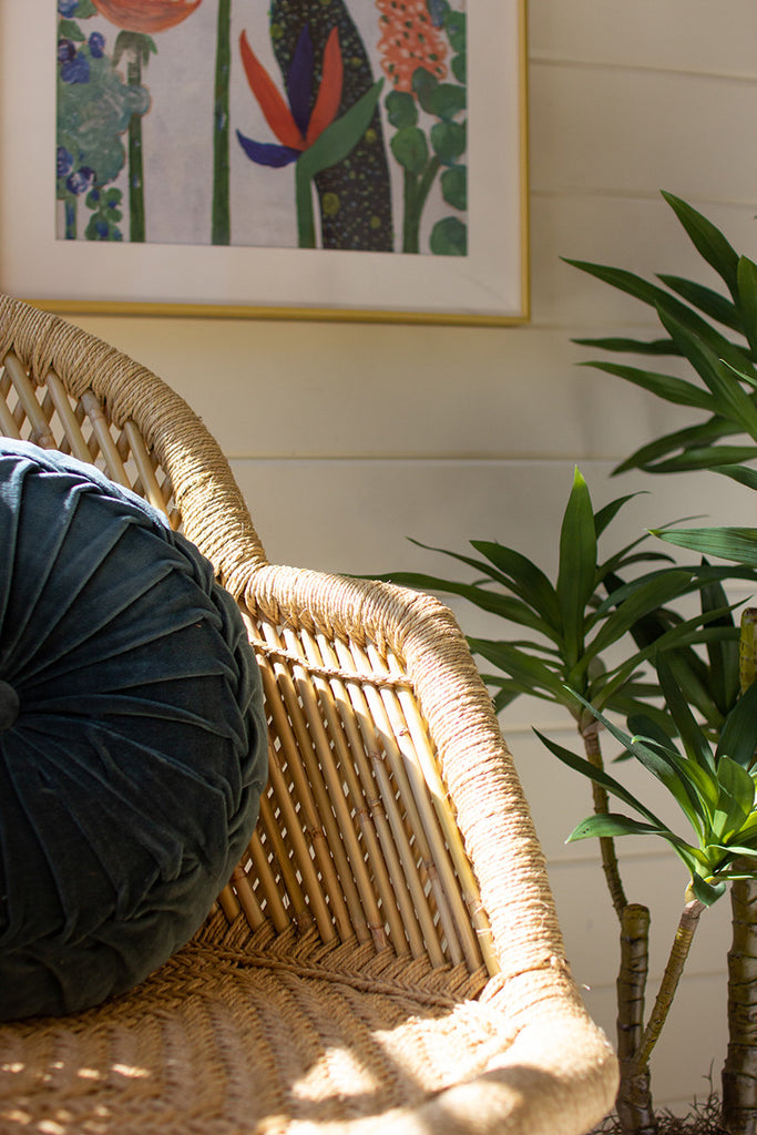 Bamboo arm chair - The Nifty Decor