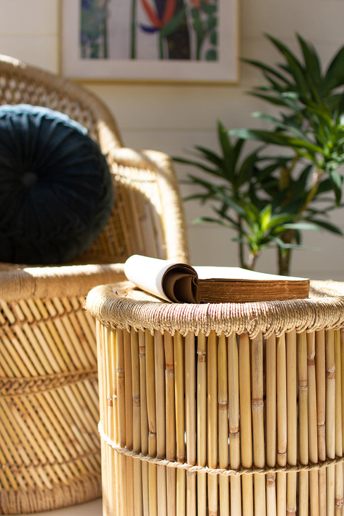 Bamboo arm chair - The Nifty Decor