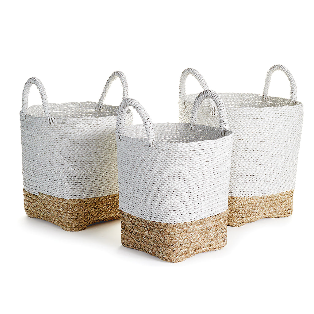 MADURA MARKET BASKETS, SET OF 3 - The Nifty Decor