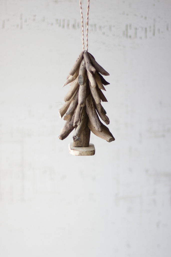 Driftwood Tree Christmas Ornament - The Nifty Decor