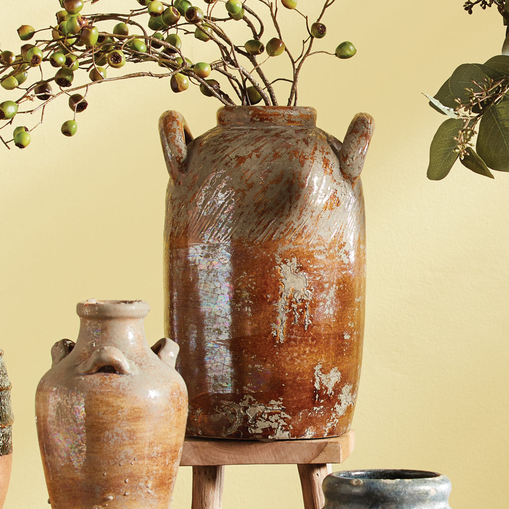 ANTIQUITIES JAR WITH HANDLES - The Nifty Decor