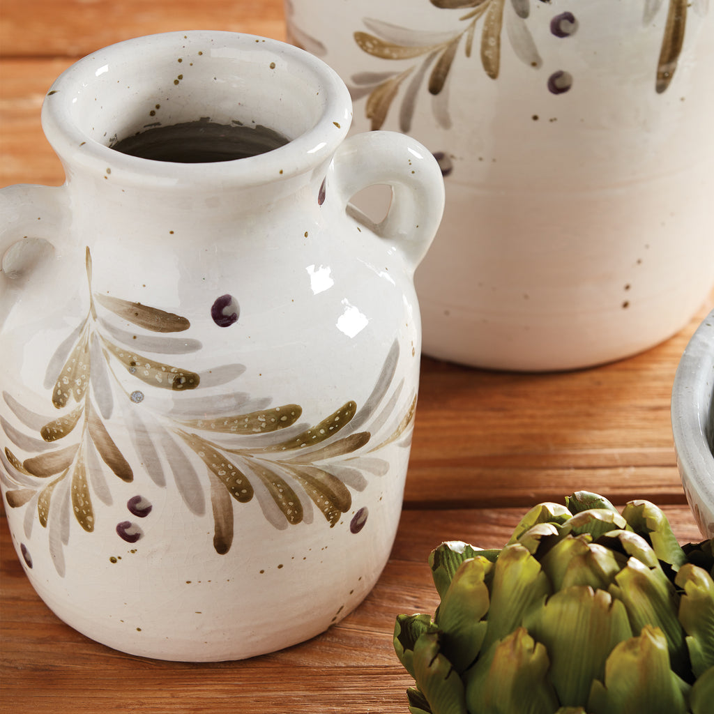 LAZIO JAR WITH HANDLES LARGE - The Nifty Decor
