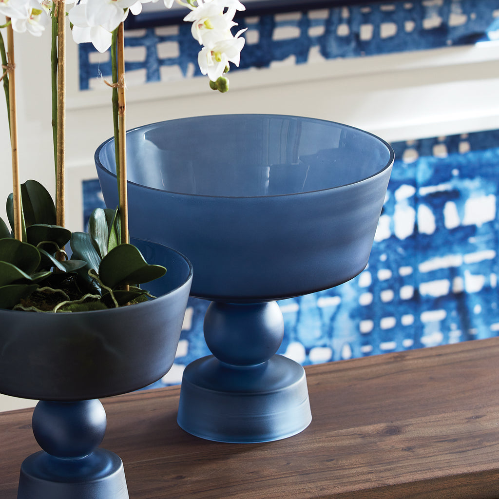 ANTERO DECORATIVE GLASS BOWL LARGE - The Nifty Decor