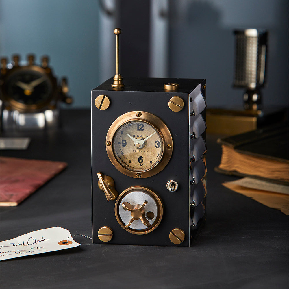 TRANSMITTER TABLE CLOCK - The Nifty Decor