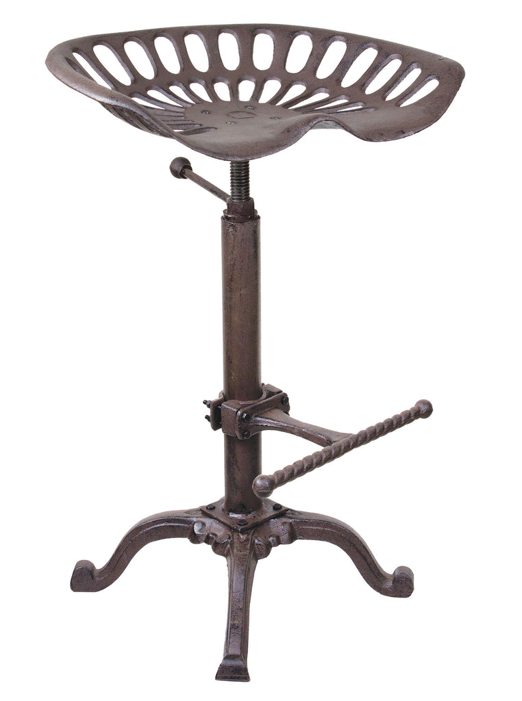 Adjustable Swivel Tractor Stool - The Nifty Decor