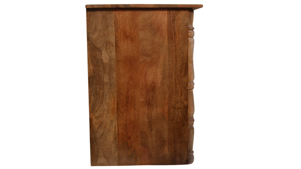 Mango Wooden Carved console table - Bombay Mercantile