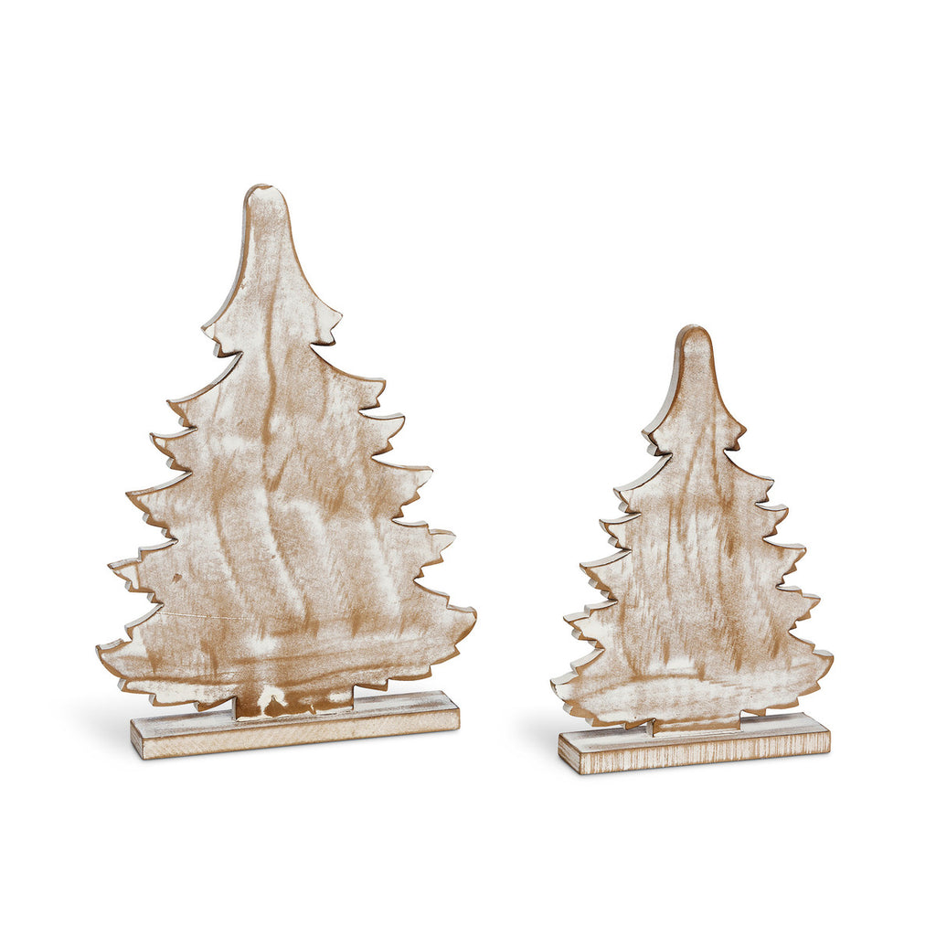 Wooden Carved Tabletop Tree - Bombay Mercantile