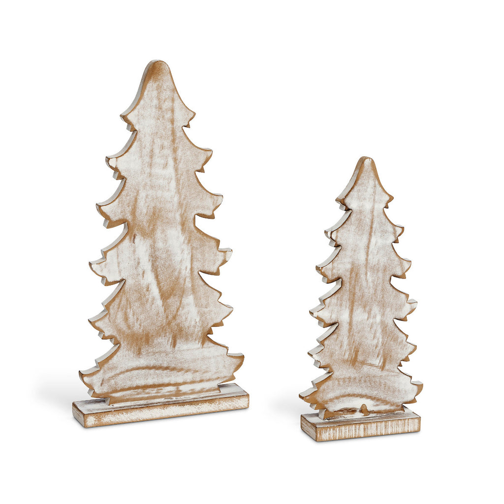 Wooden Carved Tabletop Tree - Bombay Mercantile