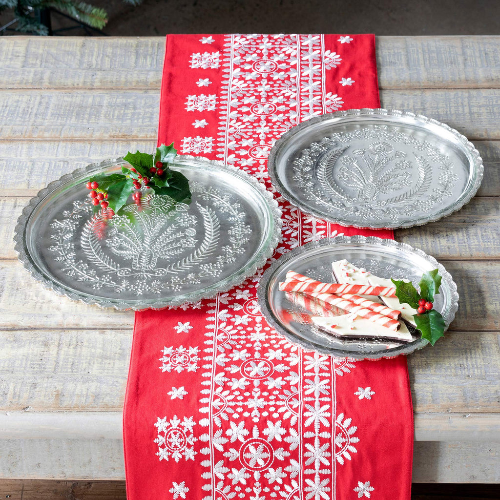 Annaliese Glass Plates - Bombay Mercantile