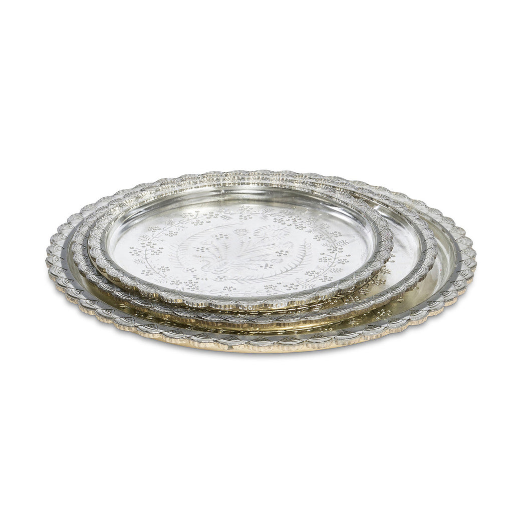 Annaliese Glass Plates - Bombay Mercantile