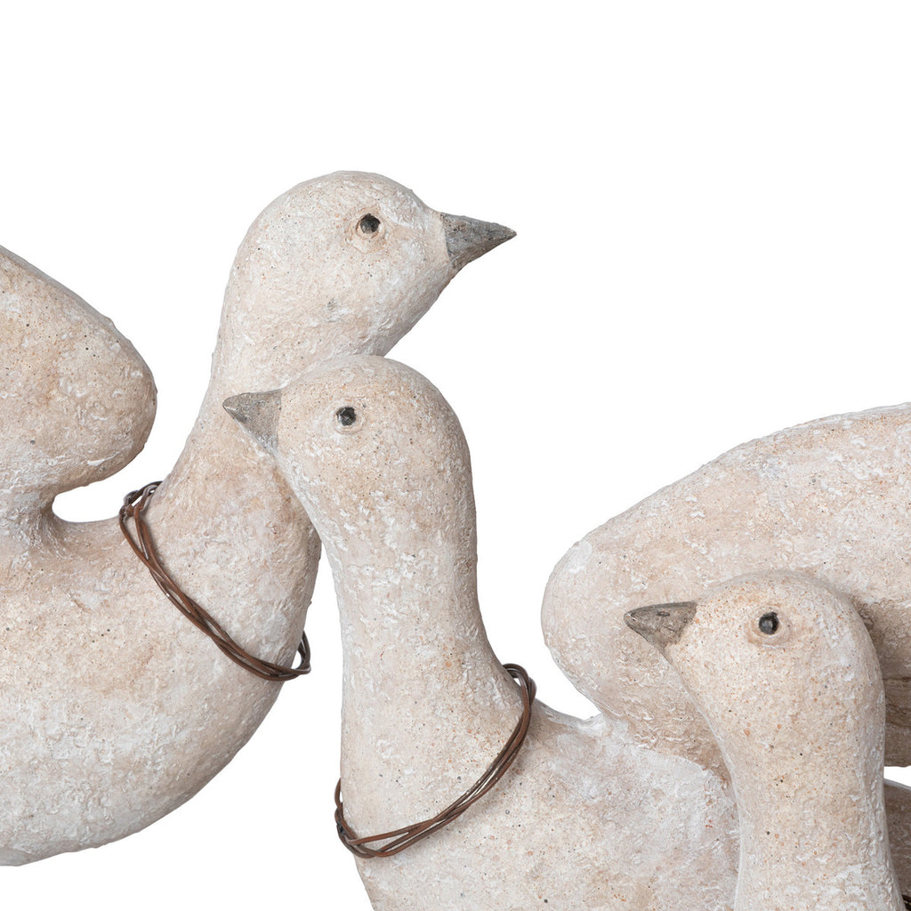 Dove Mantlepiece - Bombay Mercantile