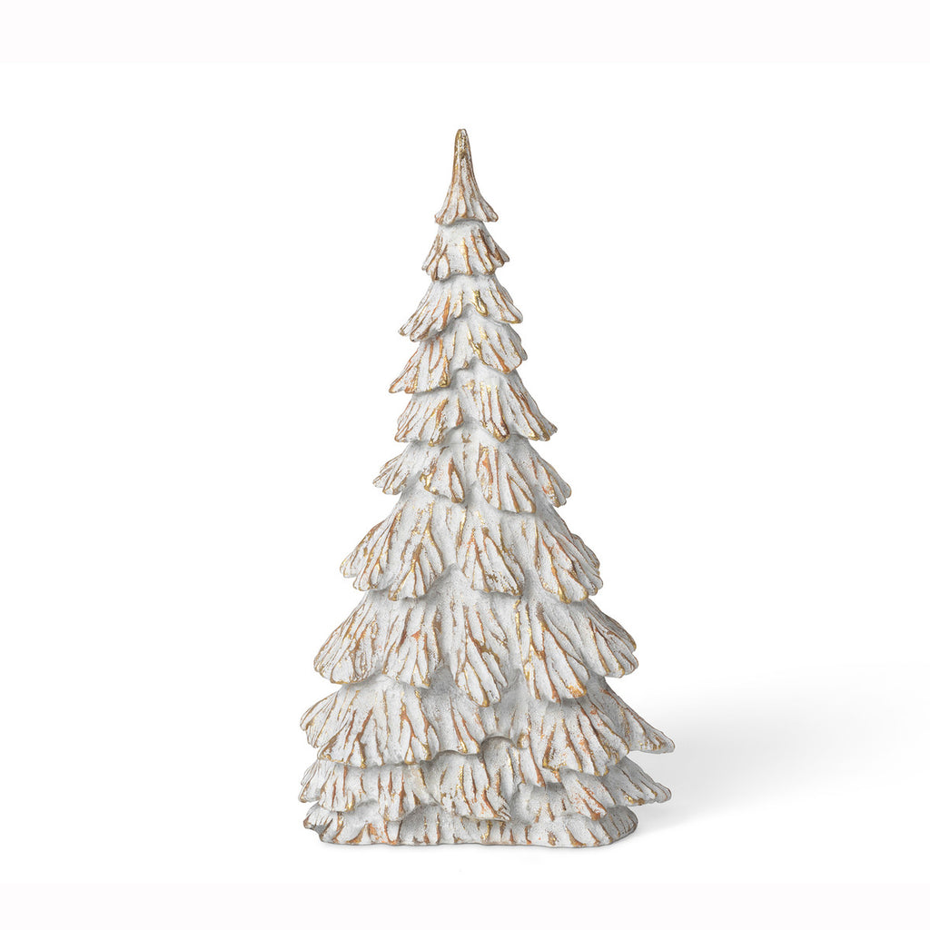 Snowy Tabletop Pine Tree, Medium - Bombay Mercantile