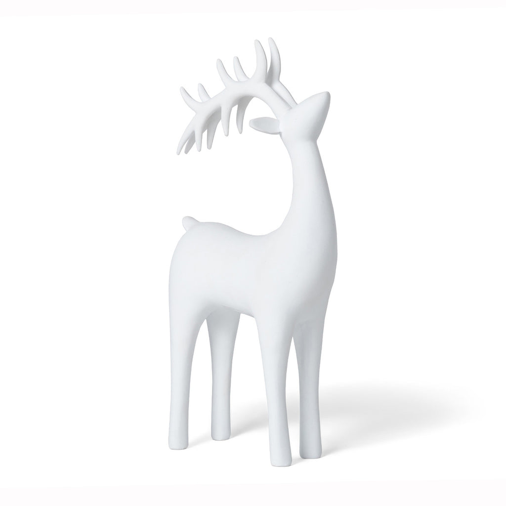 Nordic White Deer, Large - Bombay Mercantile