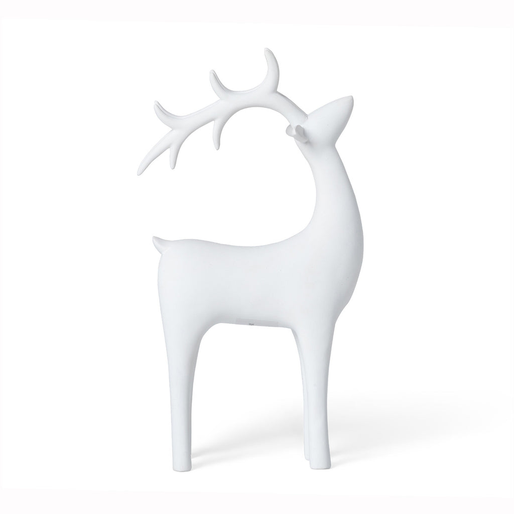 Nordic White Deer, Large - Bombay Mercantile