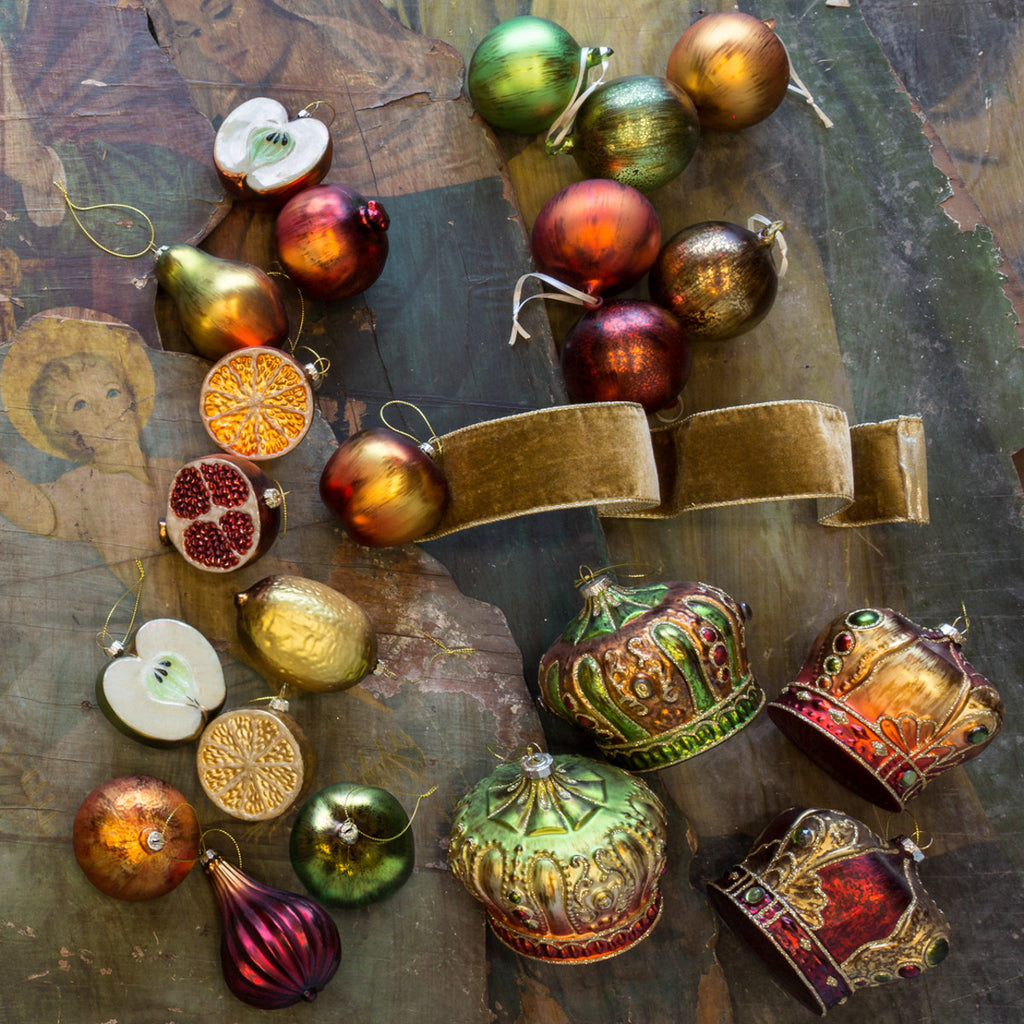 Christmas Fruit Ornaments - Bombay Mercantile