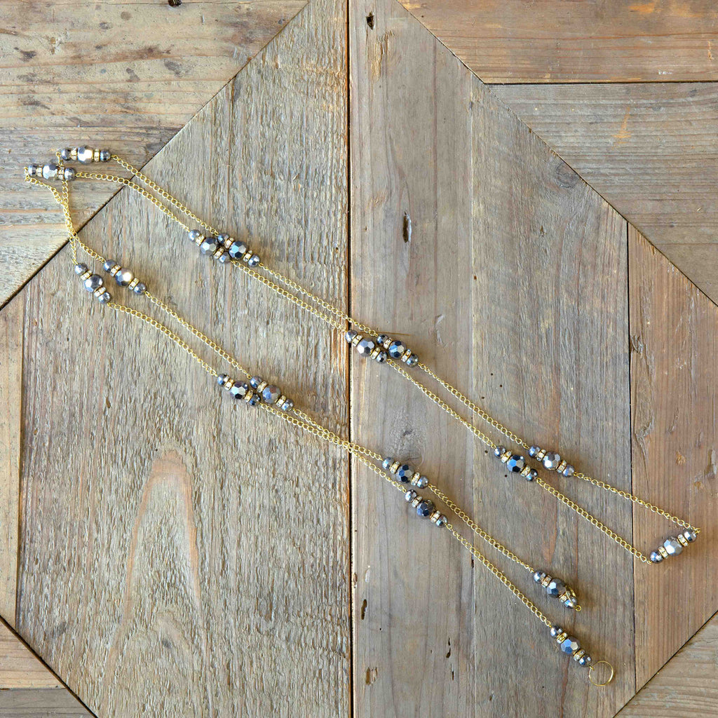 Bead and Chain Garland - Bombay Mercantile