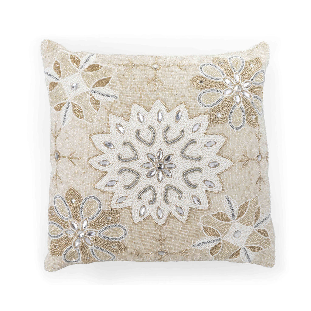 White Frost Pillow - Bombay Mercantile