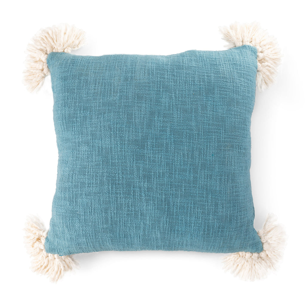 Arctic Deer Embroidered Pillow - Bombay Mercantile