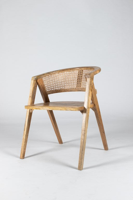 Chair With Cane seat & Back - Bombay Mercantile