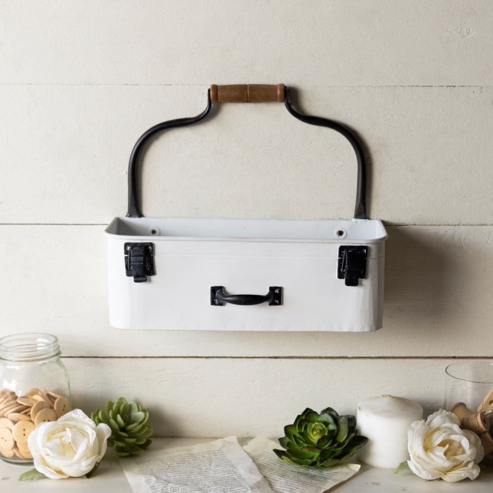 Metal Wall Basket - The Nifty Decor