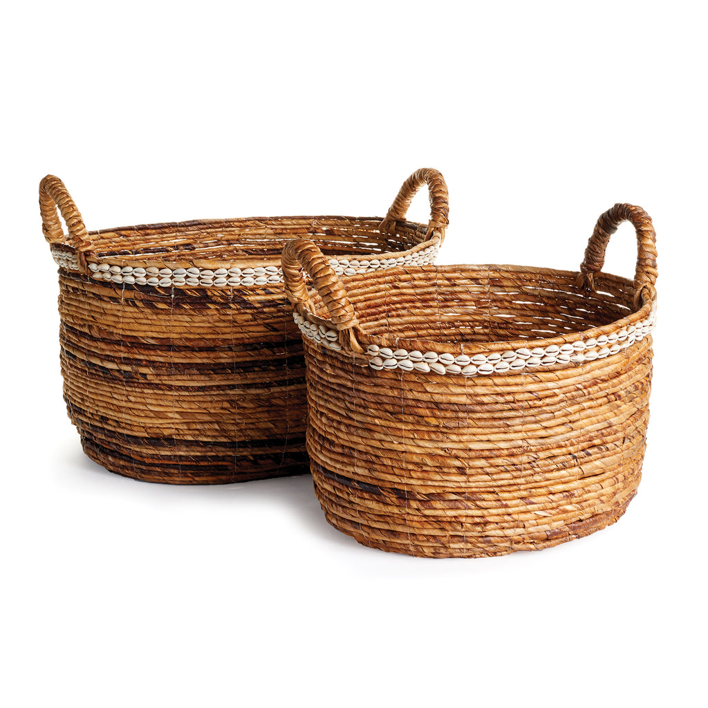 OVAL BASKETS, SET OF 2 - The Nifty Decor