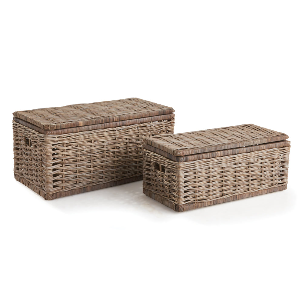 NORMANDY STORAGE TRUNKS, SET OF 2 - The Nifty Decor