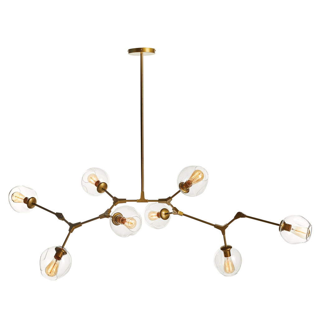 GLOBE CHANDELIER - The Nifty Decor