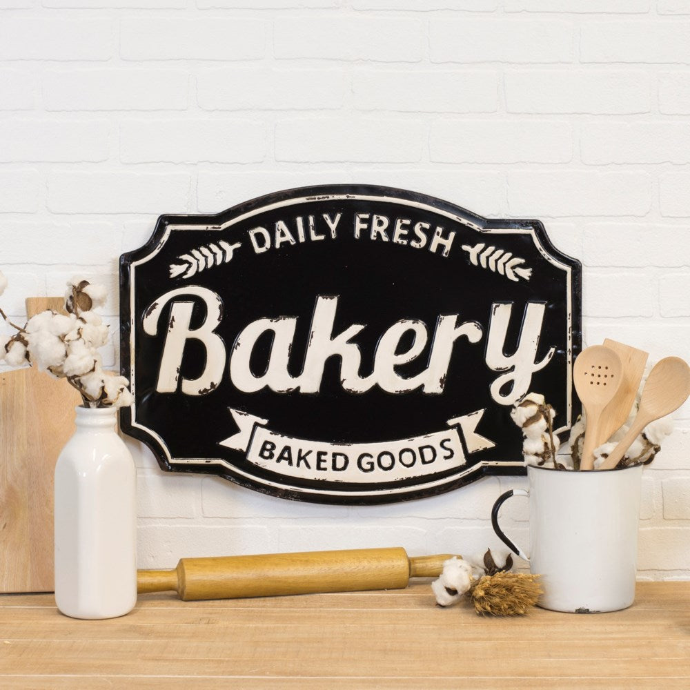 Metal Bakery Sign - The Nifty Decor