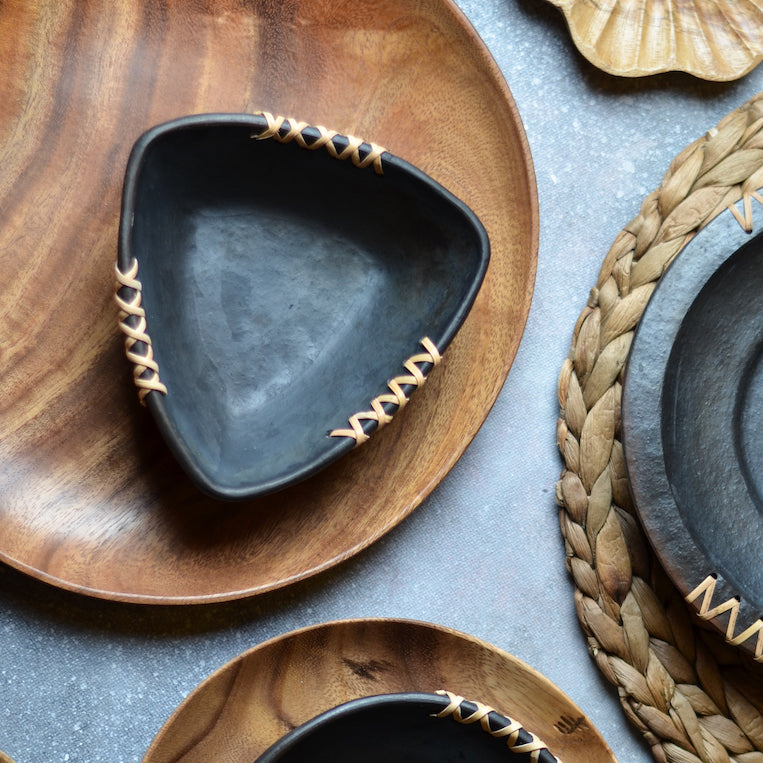 Longpi Triangle Bowl - Bombay Mercantile
