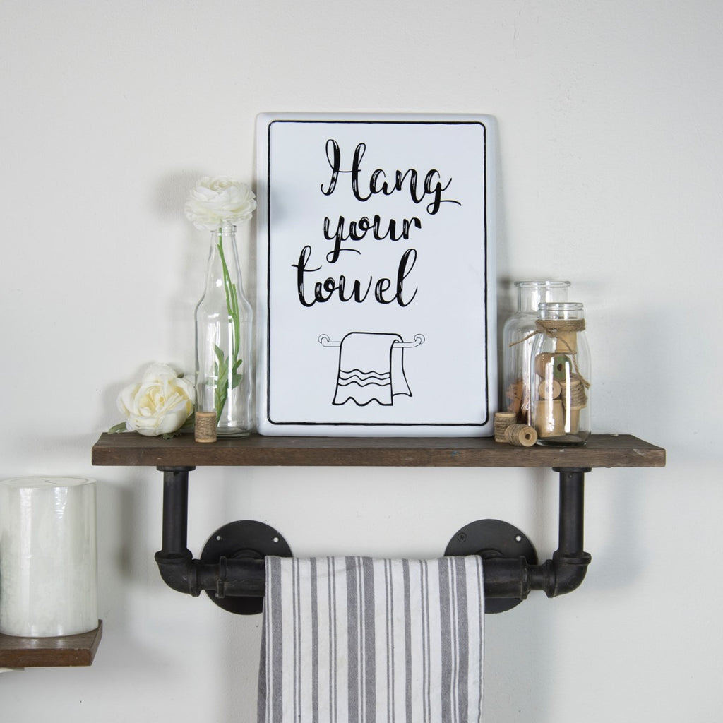 Metal sign " Hang" - Bombay Mercantile