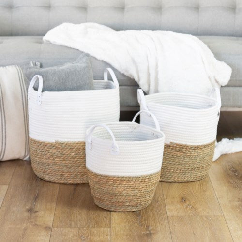 Woven Basket Set of 3 - The Nifty Decor