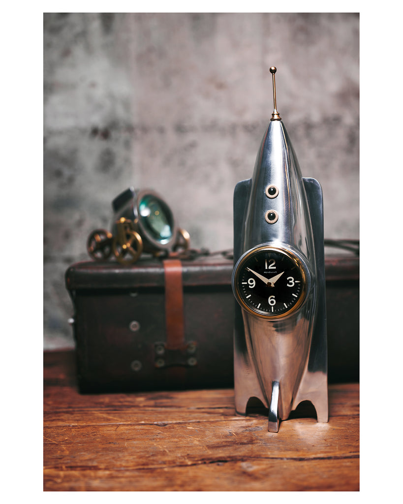 Rocket Table Clock - The Nifty Decor